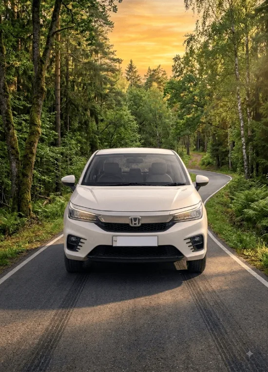 Sedan self-drive car rental